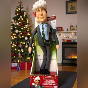 National Lampoon's Christmas Vacation Clark Griswold Plush w/ Sound
